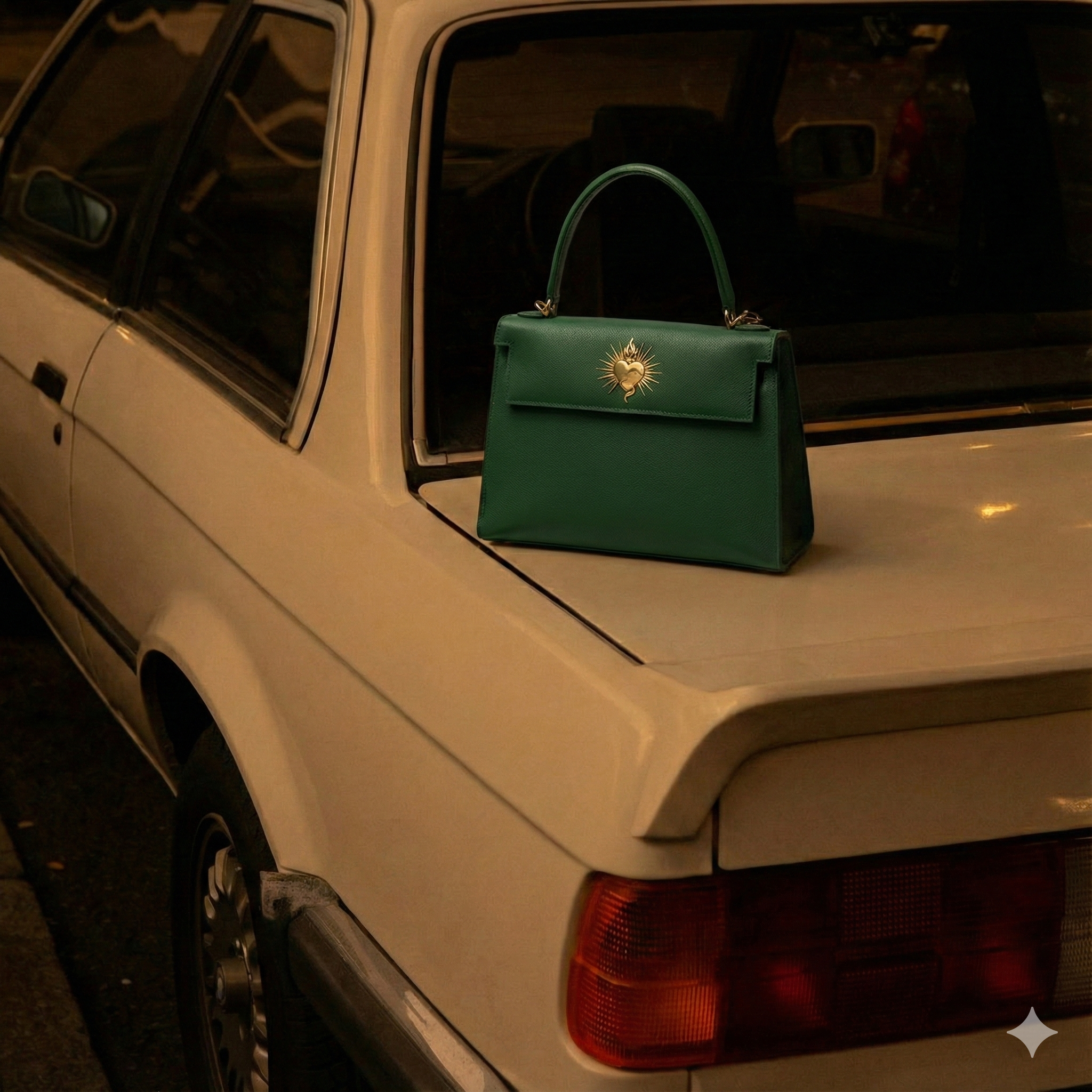 Mockup Serpenté verde